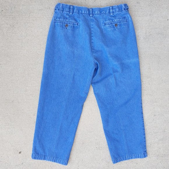 Haggar Work to Weekend Denim Flat Front Jeans 36R - Picture 3 of 9